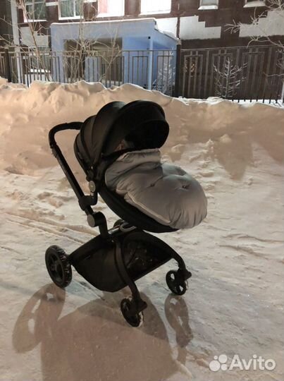 Зимний конверт в коляску и комбинезон