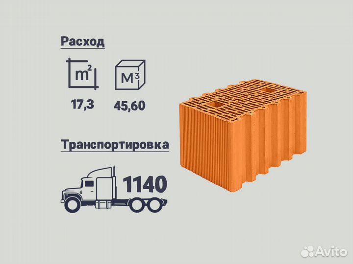 Блок керамический44