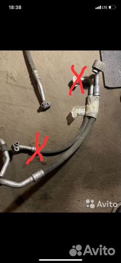 Skoda Octavia A5 трубка кондиционера