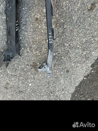 Направляющие переднего бампера Porsche Cayenne 957