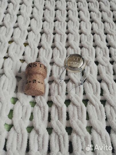 Мюзле и пробка от шампанского Asti Docg