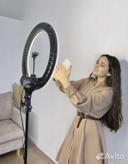 Кольцевая лампа 45 см