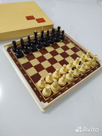 Шахматы магнитные дорожные СССР