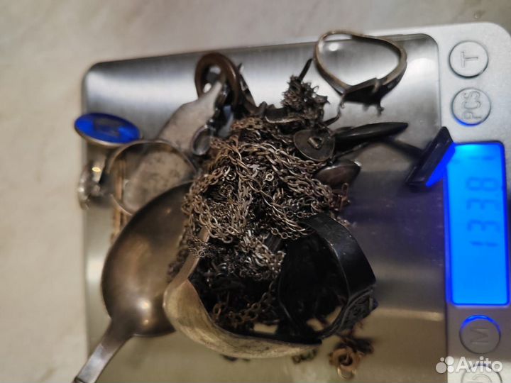 Серебро лом