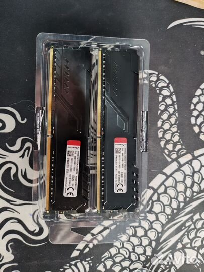 Оперативная память ddr4 hyperx fury 8gb