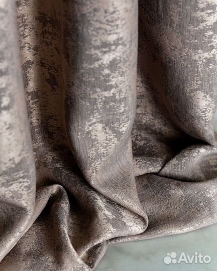 Шторы мрамор Зарина Кремовый