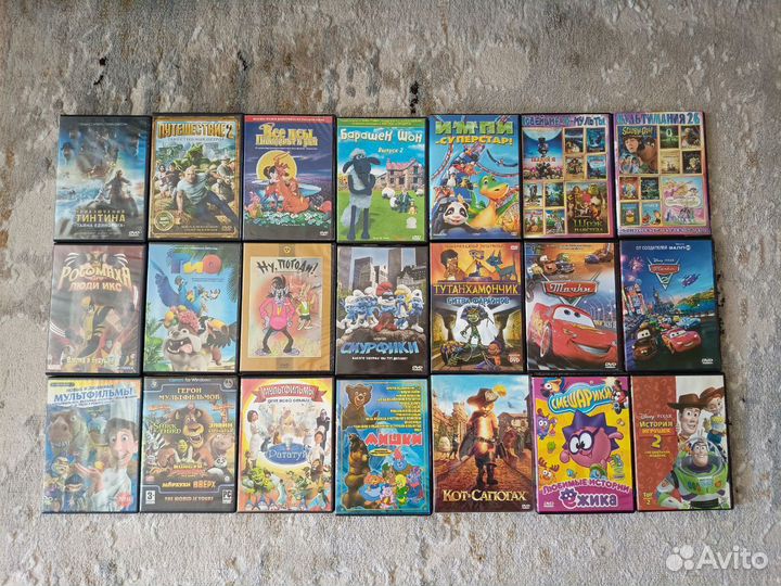 DVD диски мультфильмы/фильмы