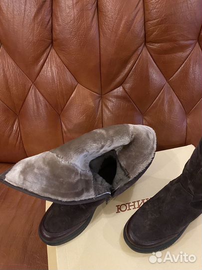 Сапоги зимние на девочку 36