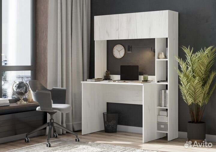 Компьютерный стол белый новый