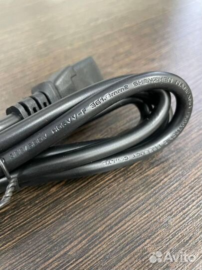 Кабель питания C13 3 x 1.0 мм, 1,5 метра