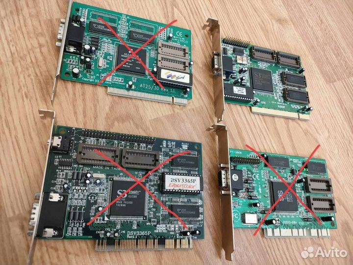 Ретро видеокарты AGP, PCI, PCI-E