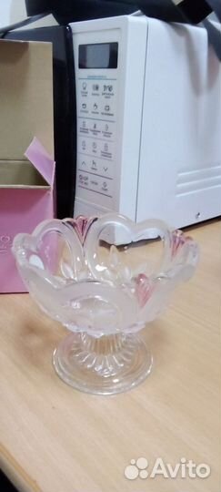 Салатник на ножке 13 см.Walther-Glas