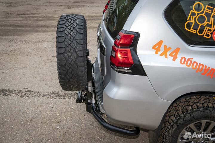 Бампер задний силовой Риф Land Cruiser Prado 150