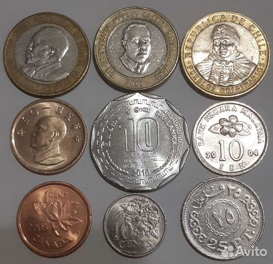 Иностранные монеты Экзотика