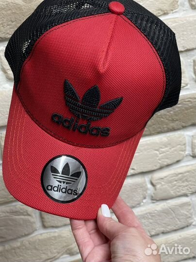 Бейсболка кепка Унисекс с сеткой Adidas