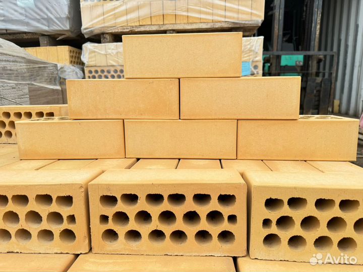 Кирпич облицовочный Солома гладкая 1,4 нф