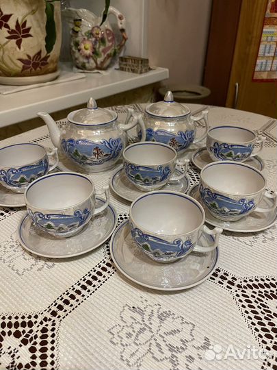 Чайный сервиз вербилки