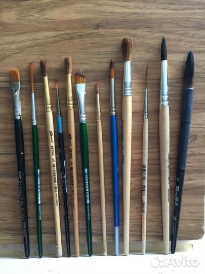 Кисти художественные- цена за комплект