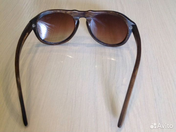 Солнцезащитные очки деревянная оправа