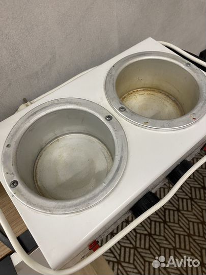 Воскоплав двойной баночный