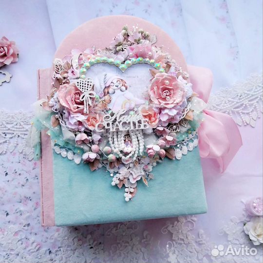 Фотоальбом в стиле скрапбукинг