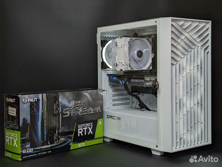 Игровой пк Ryzen 7 5700x / RTX 3070 /32gb/1tb SSD