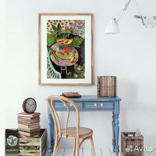 Картина-Золотые рыбки