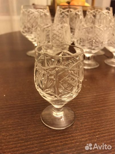 Набор хрустальных бокалов Азалия