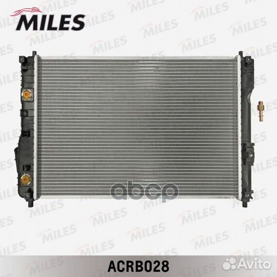 Радиатор (паяный) chevrolet aveo 1.2/1.4/1.6 09