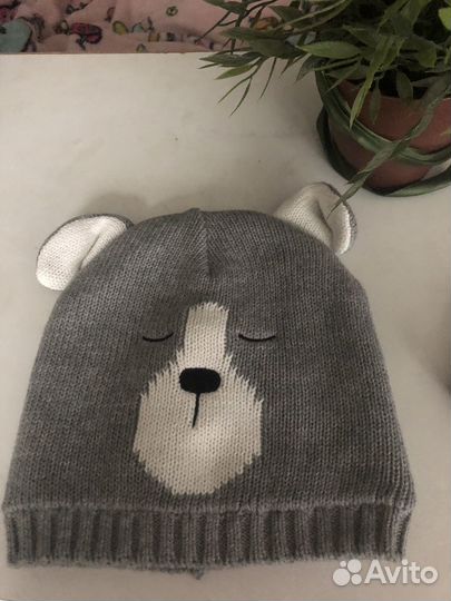 Шапка зимняя для девочки 44 46