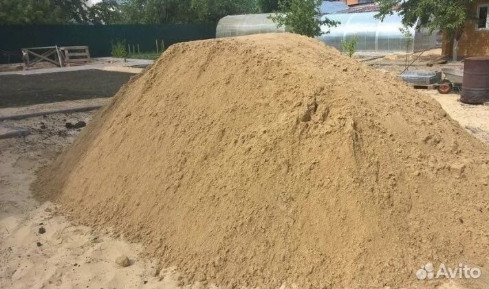 Песок для строительных работ