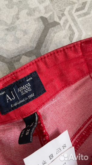 Брюки armani jeans 26 оригинал