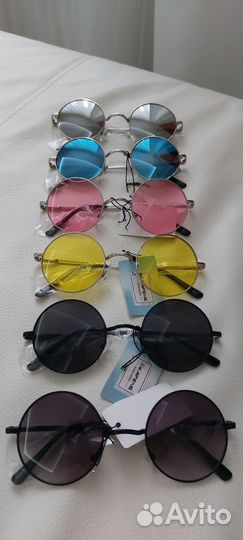 Солнцезащитные очки круглые