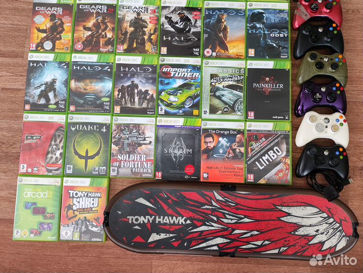 Коллекция Лицензионных Игр Для Xbox 360
