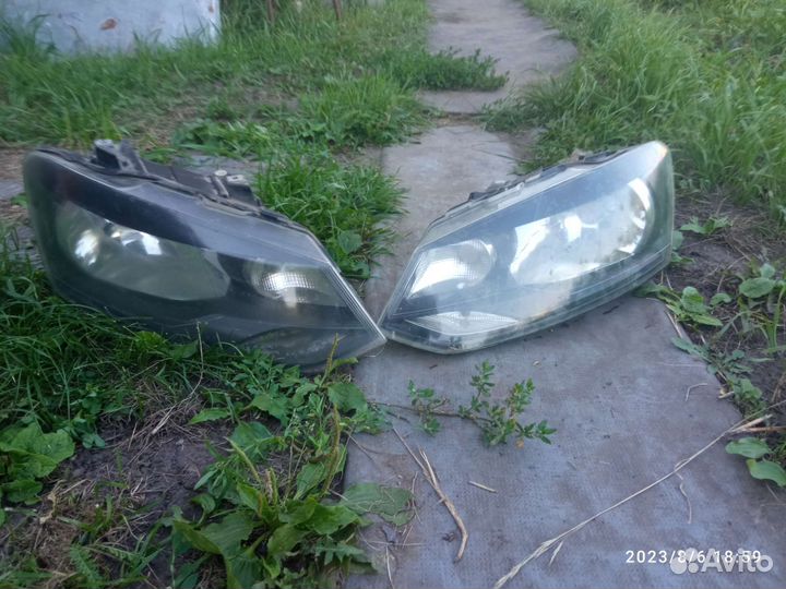Фары на volkswagen polo седан