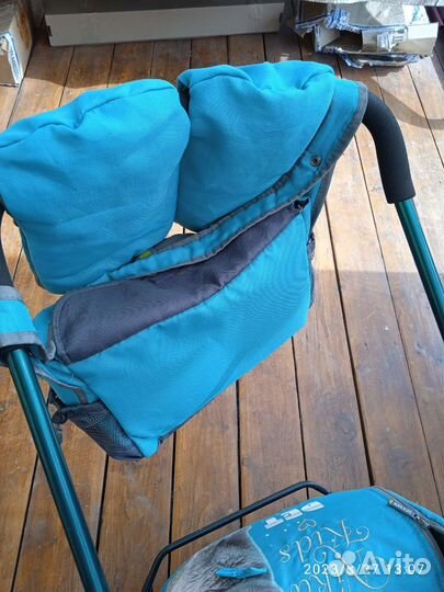 Детские санки коляска ника