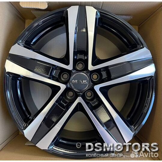 Диски Stone 5 7.5/18 5x118 ET60 d71.1 black mirror