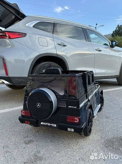 Новый электромобиль детский Mercedes G63 большой