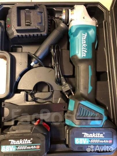 Ушм Турбинка болгарка аккумуляторная Makita 68 v