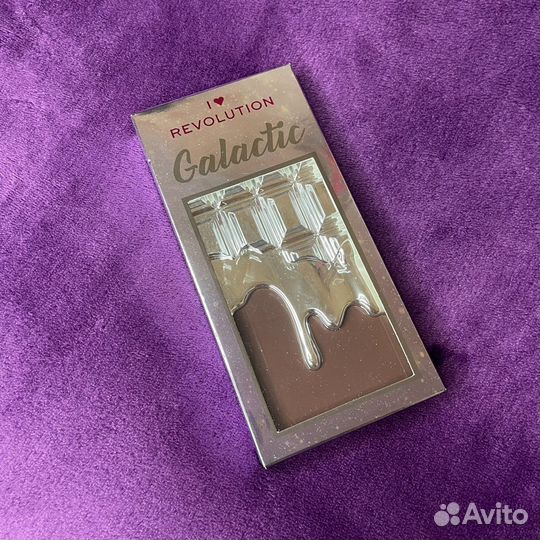 Тени новые I Heart Revolution Chocolate (galactic)