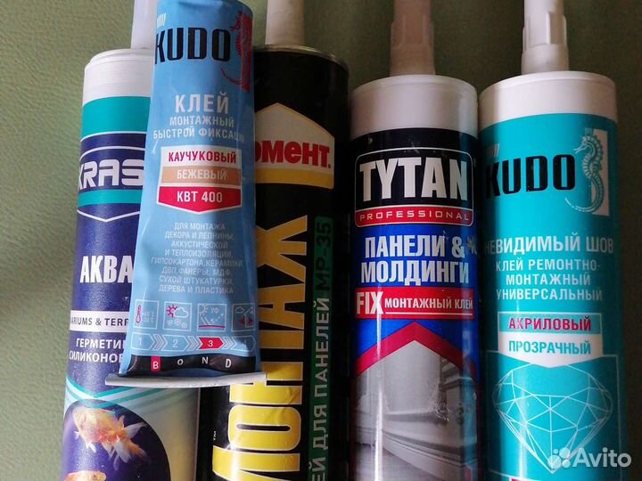 Пва клей + герметик