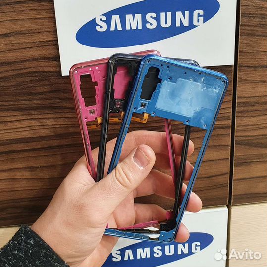 Задняя крышка Samsung A7-2018 оригинал 100