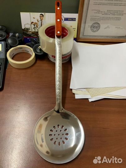 Шумовка /Половник Наманган из нержавеющей стали