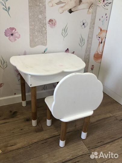 Детский столик и стул daddy's work