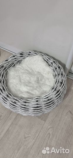 Лежанка для животных из ротанга