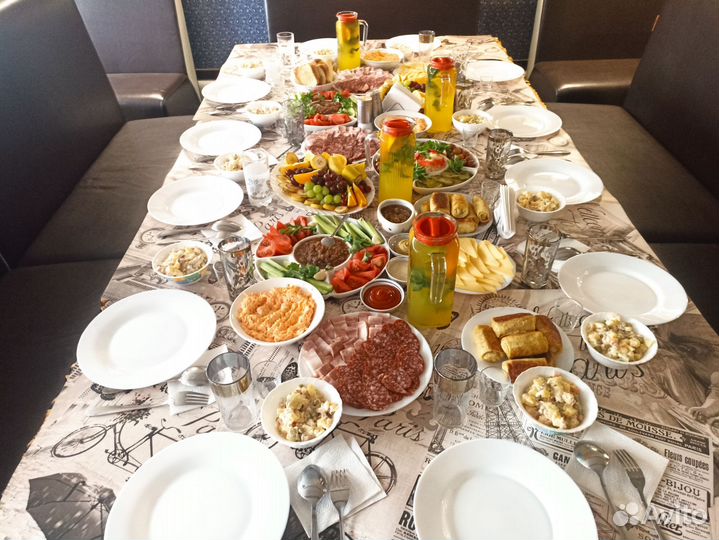 Организация банкетов, банкетный стол, Кейтеринг