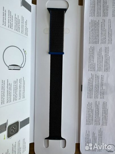 Ремешок Apple Watch Sport Loop Charcoal 42-44-45