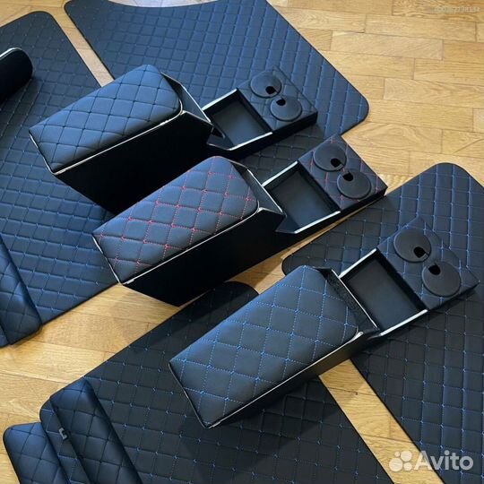 Подлокотник ваз 2107 с подстаканниками