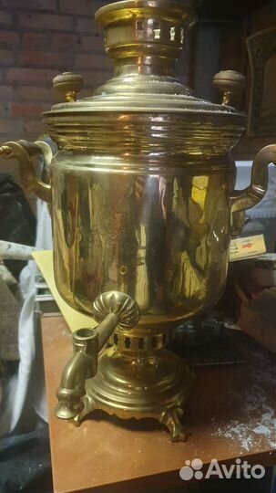 Самовар винтаж дровяной