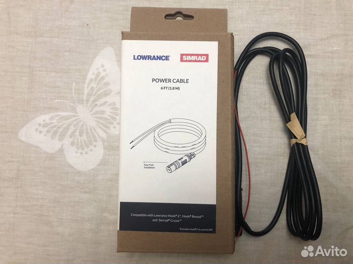 Кабель питания для hook2 (5/7/9/12)